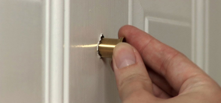 peephole door repair in Four Corners