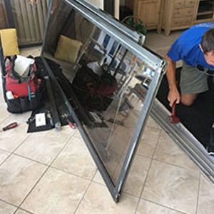 sliding glass door frame repair Four Corners